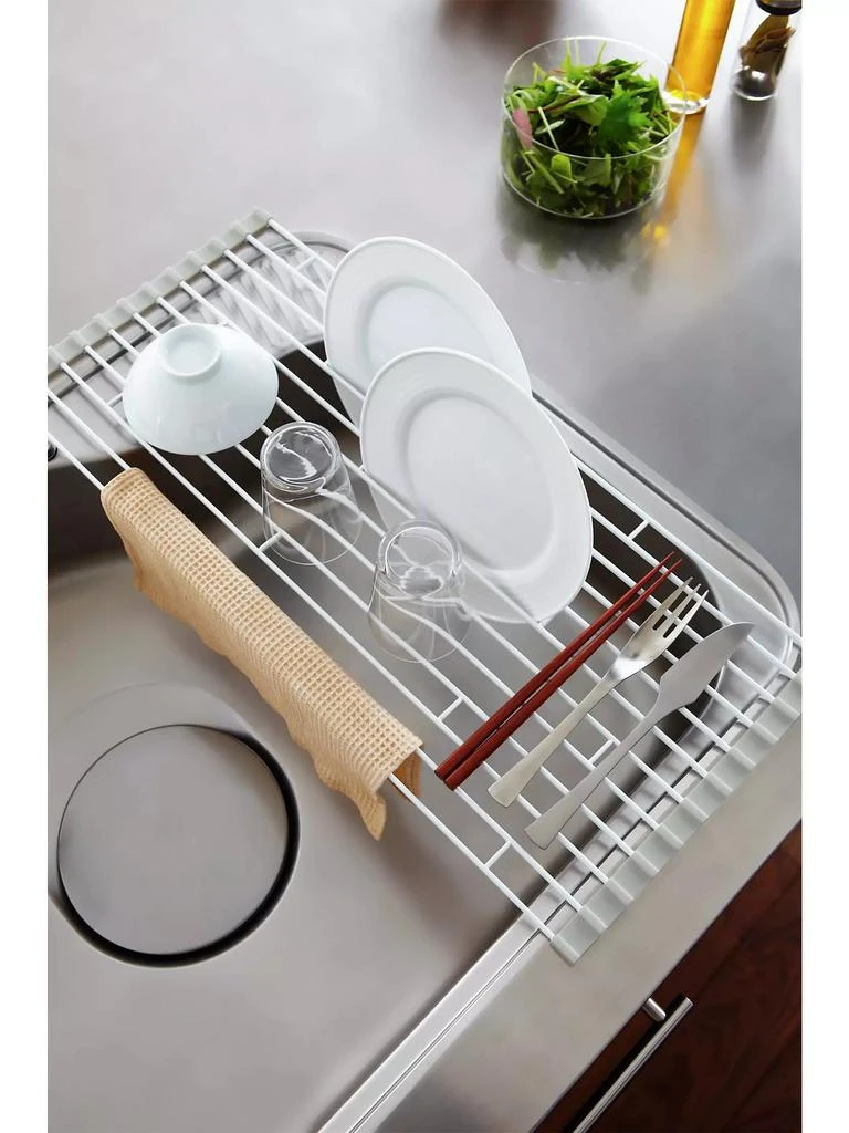 商品Yamazaki|Over-The-Sink Folding Drying Rack,价格¥274,第2张图片详细描述