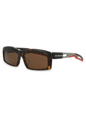 商品Balenciaga|59MM Rectangle Sunglasses,价格¥1486,第4张图片详细描述