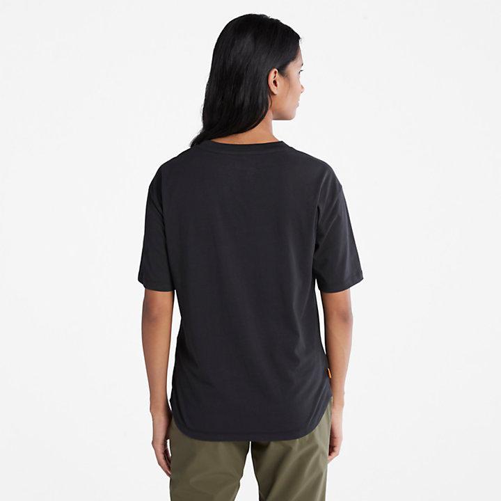 商品Timberland|Classic Crew T-Shirt for Women in Black,价格¥231,第4张图片详细描述