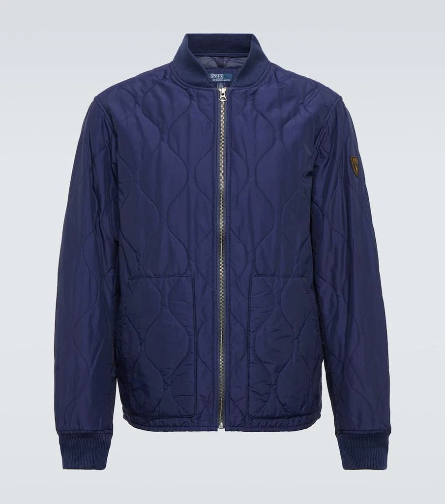 商品Ralph Lauren|棉质混纺绗缝飞行员夹克,价格¥2009,第1张图片