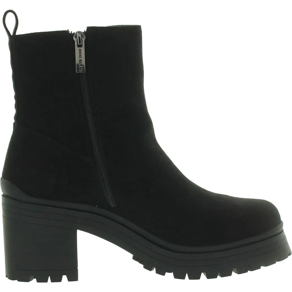 商品Anne Klein|Zendaya Womens Faux Suede Ankle Chelsea Boots,价格¥869,第2张图片详细描述