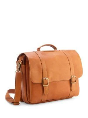 商品ROYCE New York|Leather 15" Laptop Satchel Brief,价格¥2253,第1张图片