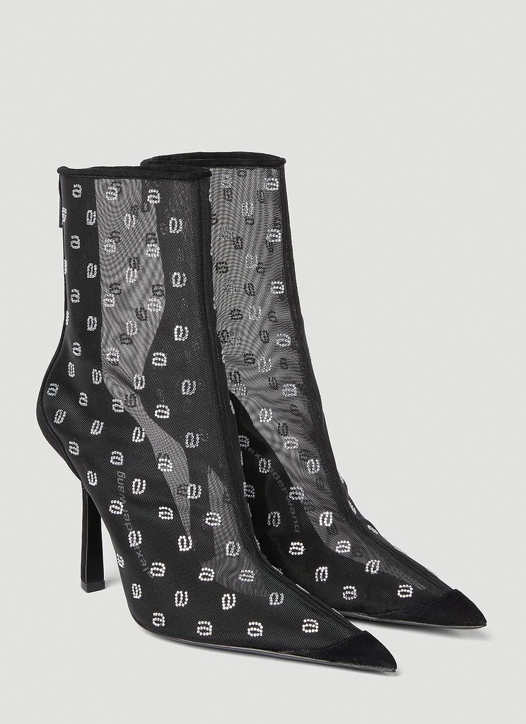 商品Alexander Wang|Delphine Crystal Boots,价格¥3495,第2张图片详细描述