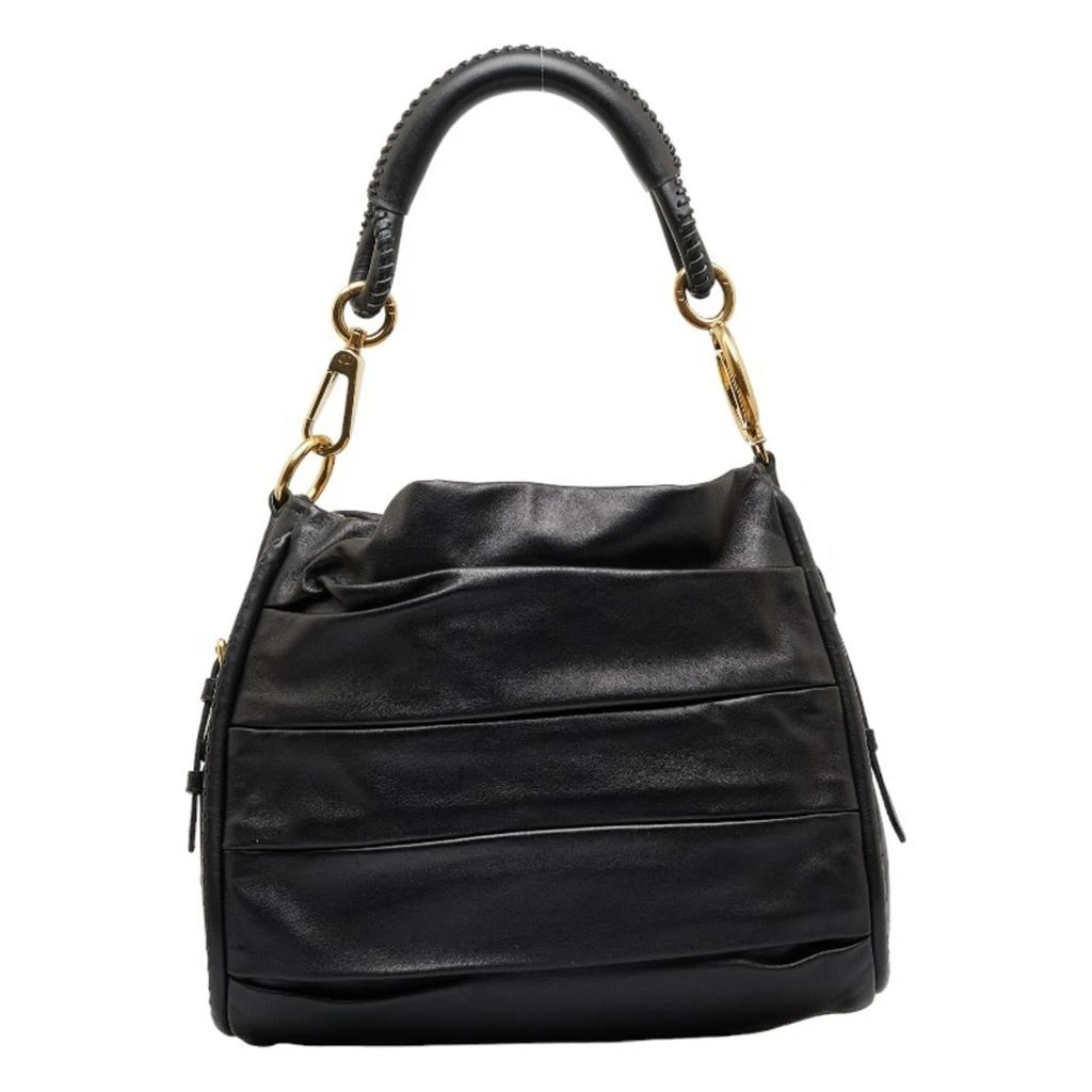 商品[二手商品] Dior|Dior Libertine  Suede Shoulder Bag (Pre-Owned),价格¥9015,第5张图片详细描述