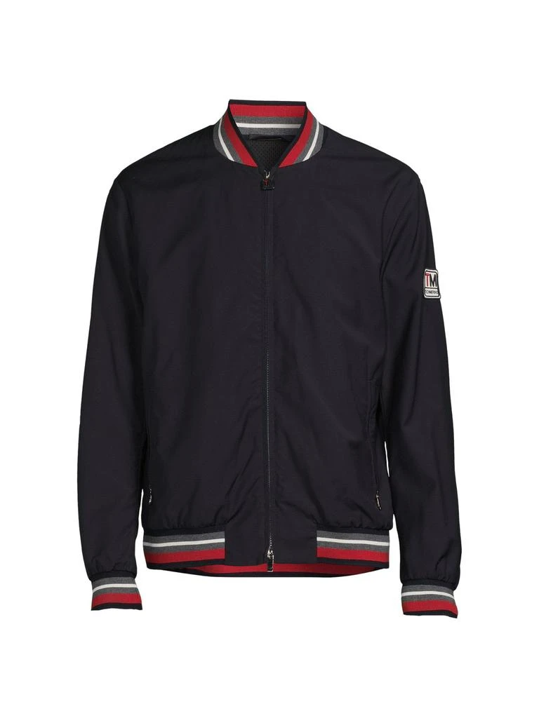 商品Zegna|Wool Bomber Jacket,价格¥4148,第3张图片详细描述