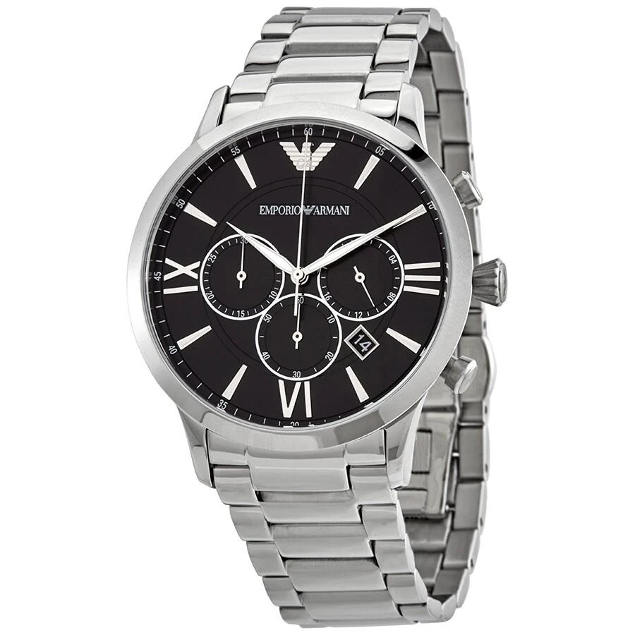 商品Emporio Armani|阿玛尼 Giovanni 石英黑色表盘男士手表 AR11208 ,价格¥761,第1张图片