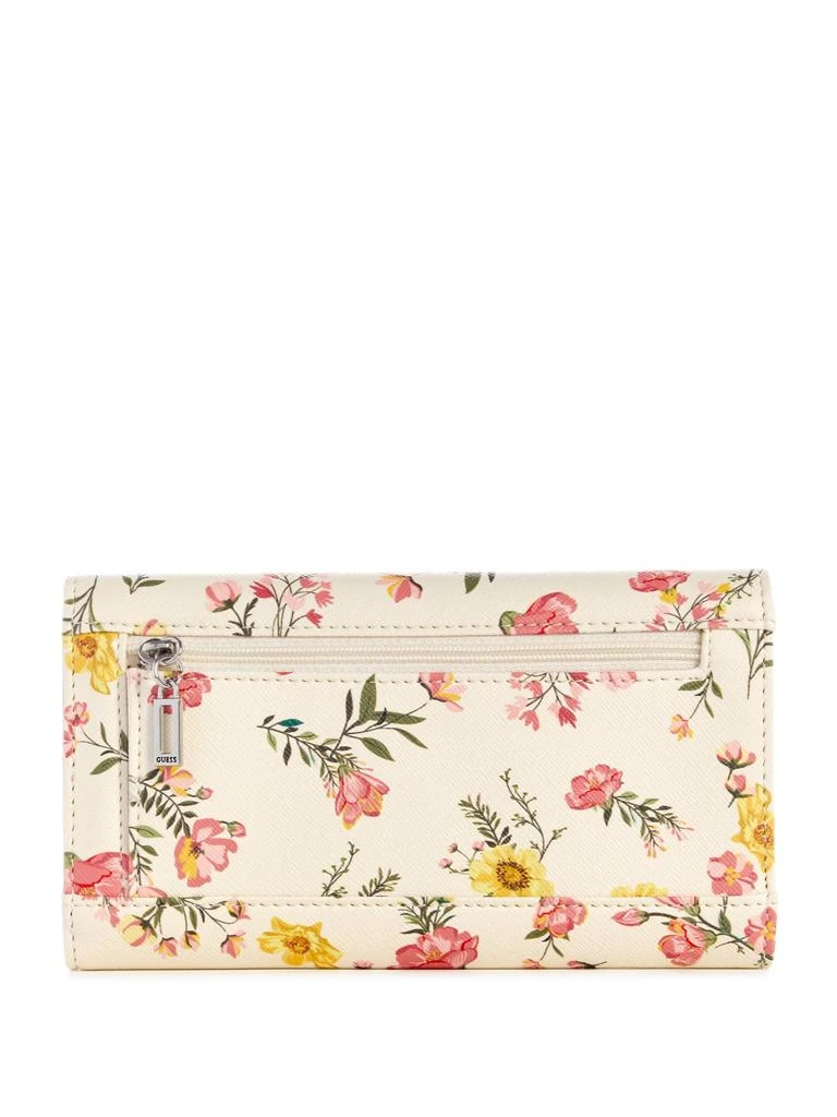 商品Guess Factory|Abree Logo Saffiano Slim Wallet,价格¥151,第2张图片详细描述