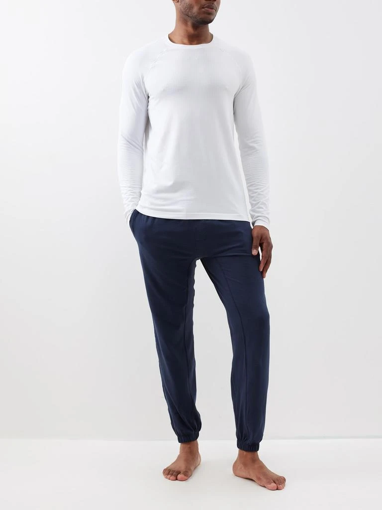 商品Calvin Klein|Logo-waistband cotton-blend pyjama trousers,价格¥354,第2张图片详细描述