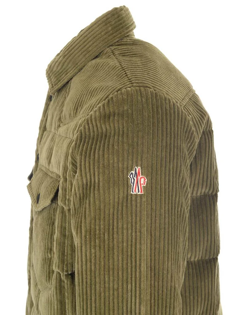 商品Moncler|Moncler Grenoble Buttoned Long-Sleeved Padded Jacket,价格¥6652,第3张图片详细描述