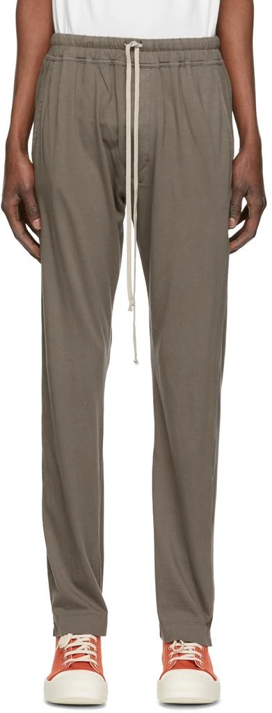 商品Rick Owens|Grey Berlin Lounge Pants,价格¥3826,第1张图片