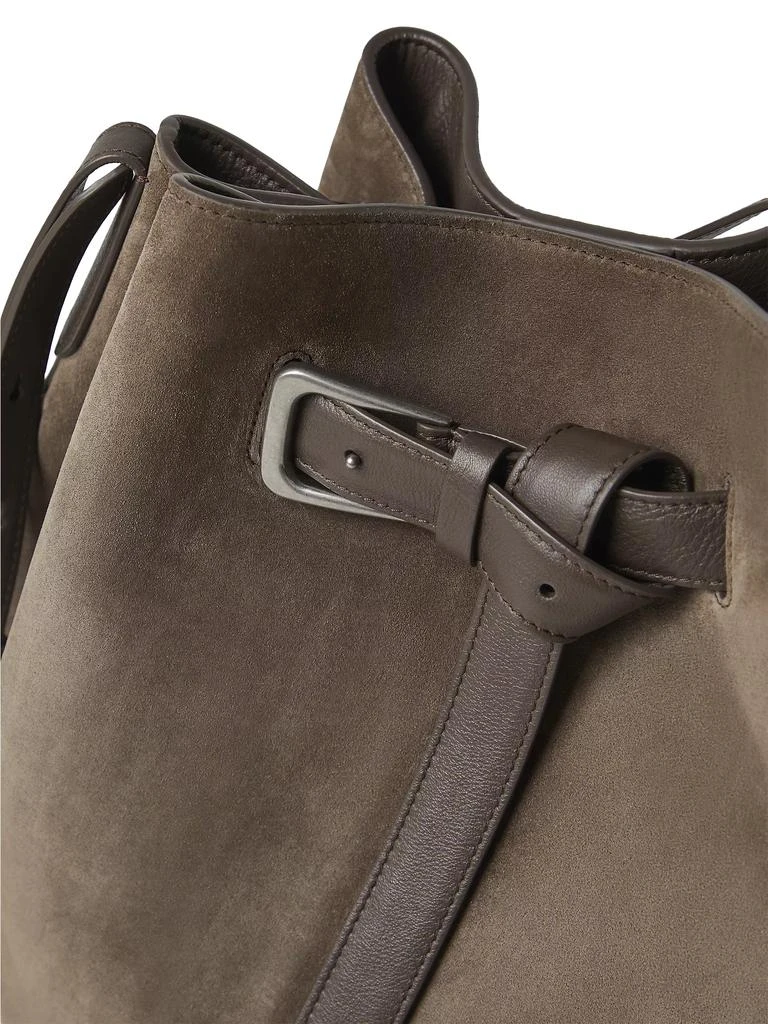 商品Brunello Cucinelli|Suede Soft Bag with Belt Detail,价格¥31467,第5张图片详细描述