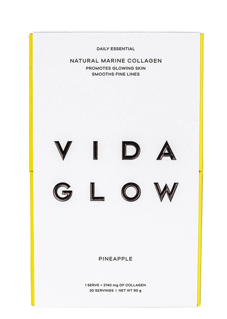 商品Vida Glow|Natural Marine Collagen Sachets Pineapple,价格¥418,第1张图片