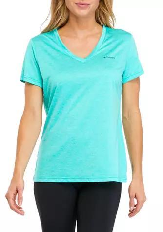 商品Columbia|Women's Hike™ Short Sleeve V-Neck T-Shirt,价格¥68,第3张图片详细描述