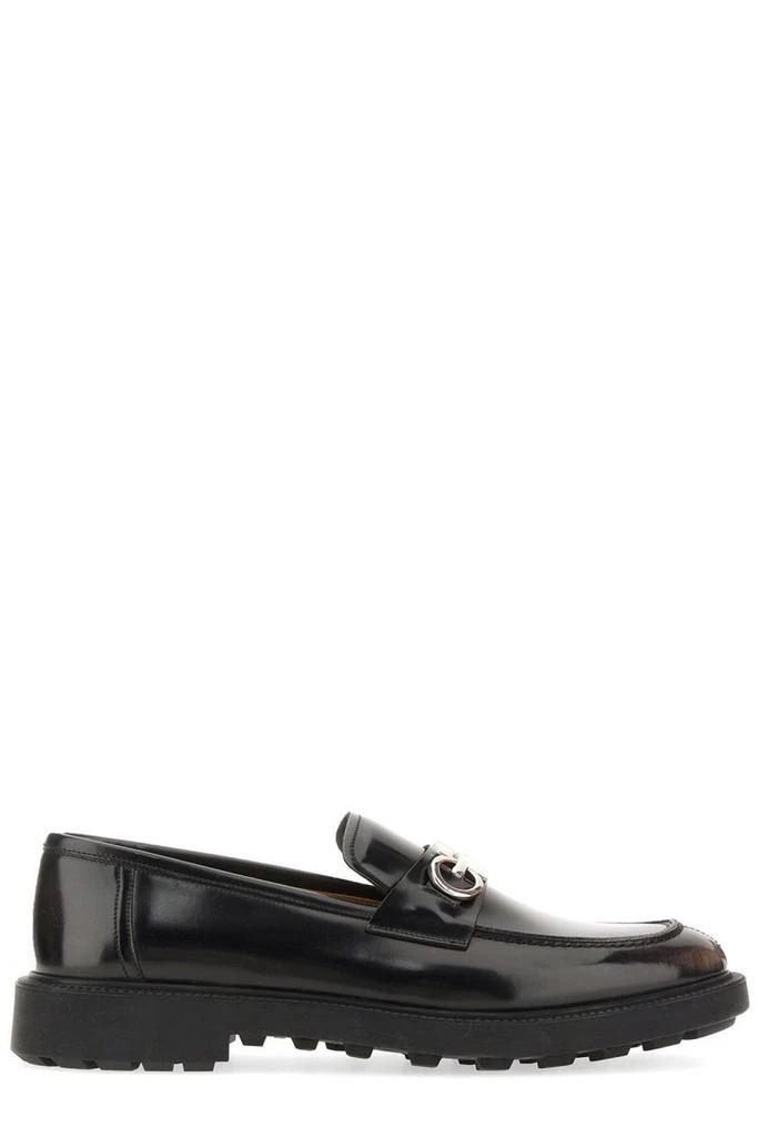 商品Salvatore Ferragamo|Ferragamo Gancini Slip-On Loafers,价格¥4385,第1张图片