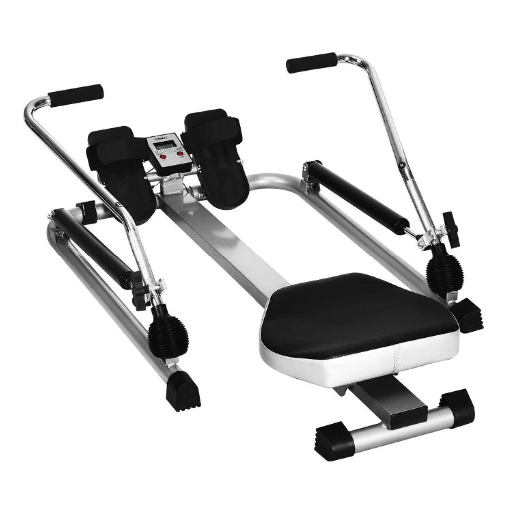 商品Hivvago|Exercise Adjustable Double Hydraulic Resistance Rowing Machine,价格¥1619,第1张图片