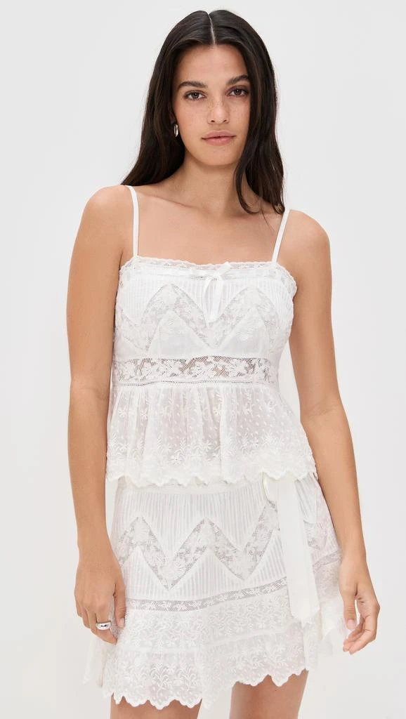 商品LOVESHACKFANCY|Rowina Top,价格¥1821,第1张图片