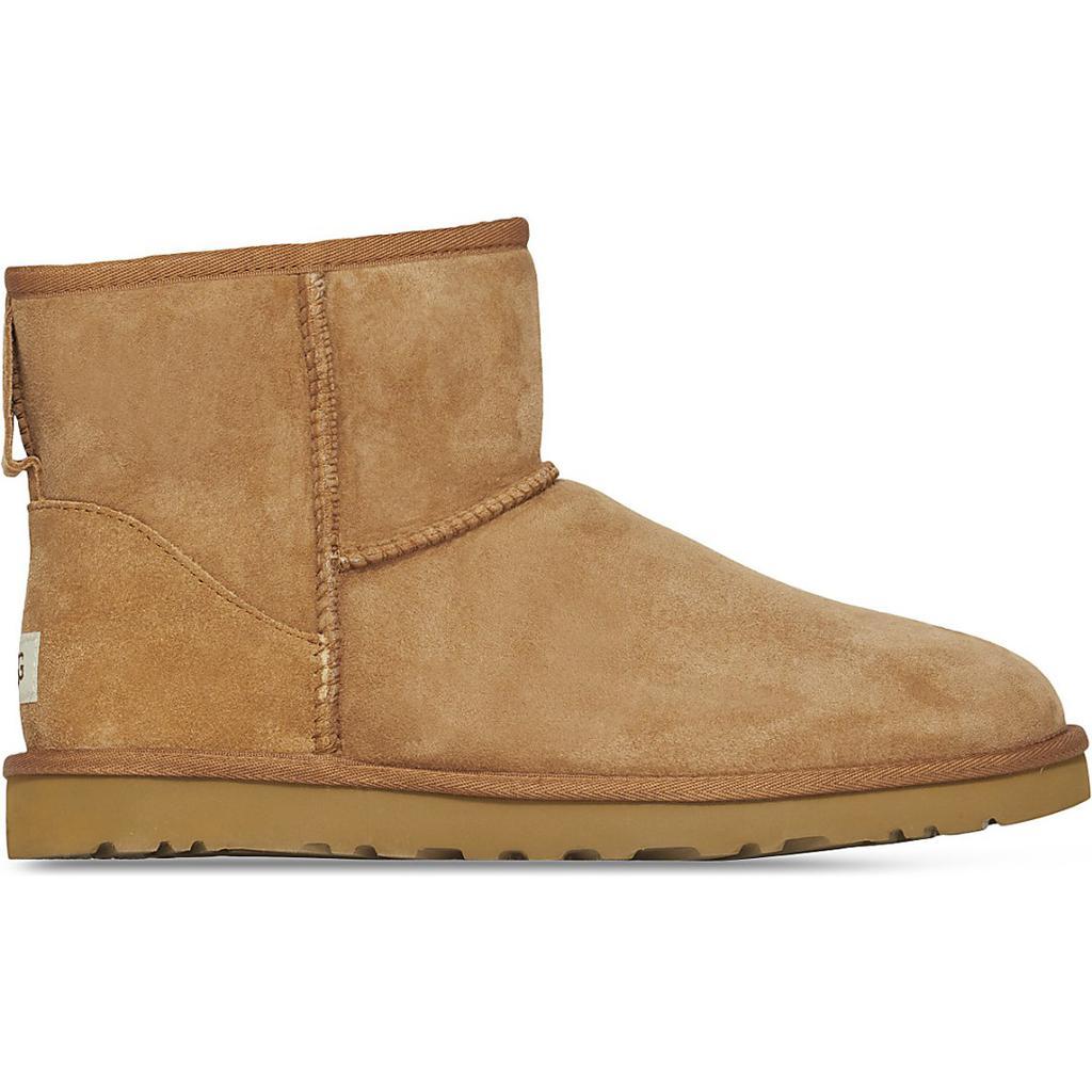 商品UGG|Classic Mini Boots - Chestnut,价格¥1069,第1张图片