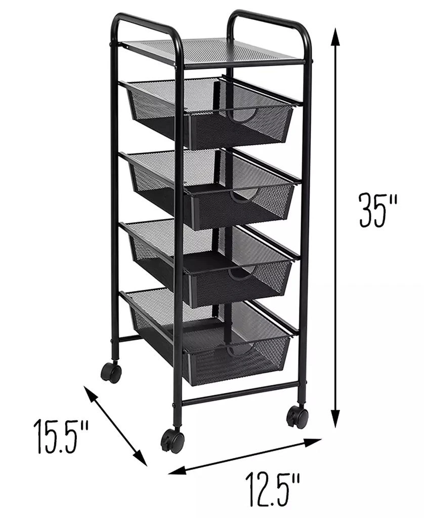 4-Drawer Rolling Cart 商品