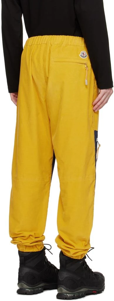 商品Moncler|Yellow Colorblock Lounge Pants,价格¥6875,第3张图片详细描述