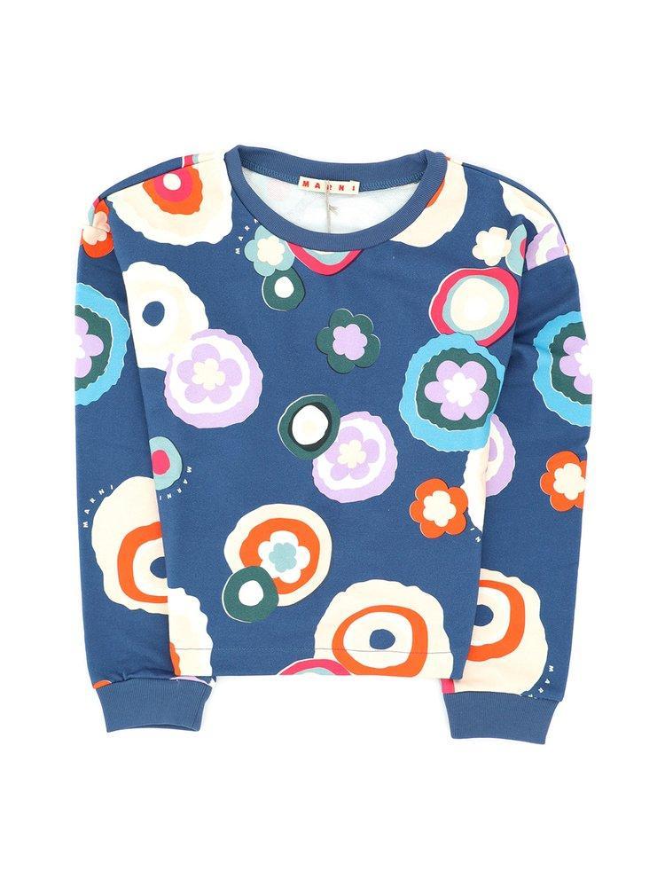 商品Marni|Marni Kids Allover Printed Crewneck Sweatshirt,价格¥522-¥565,第1张图片
