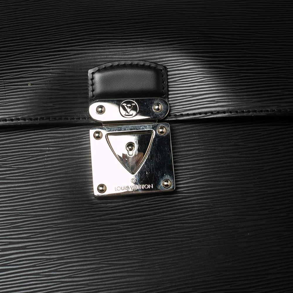 商品[二手商品] Louis Vuitton|Louis Vuitton Black Epi Leather Robusto 1 Briefcase,价格¥4403,第5张图片详细描述