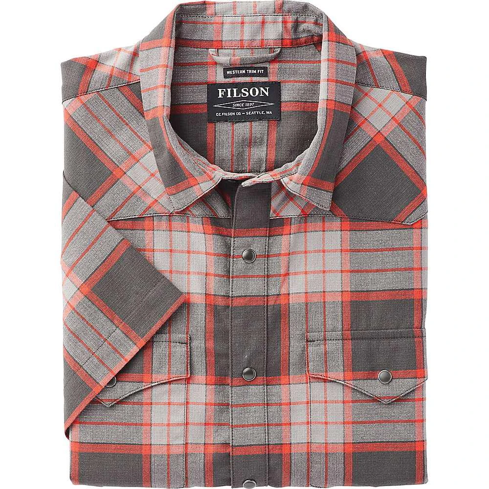 商品Filson|Filson Men's Snap Front Guide SS Shirt,价格¥364,第2张图片详细描述