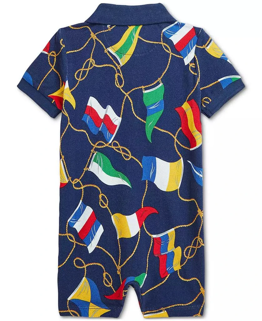 商品Ralph Lauren|Baby Nautical-Print One-Piece,价格¥348,第2张图片详细描述