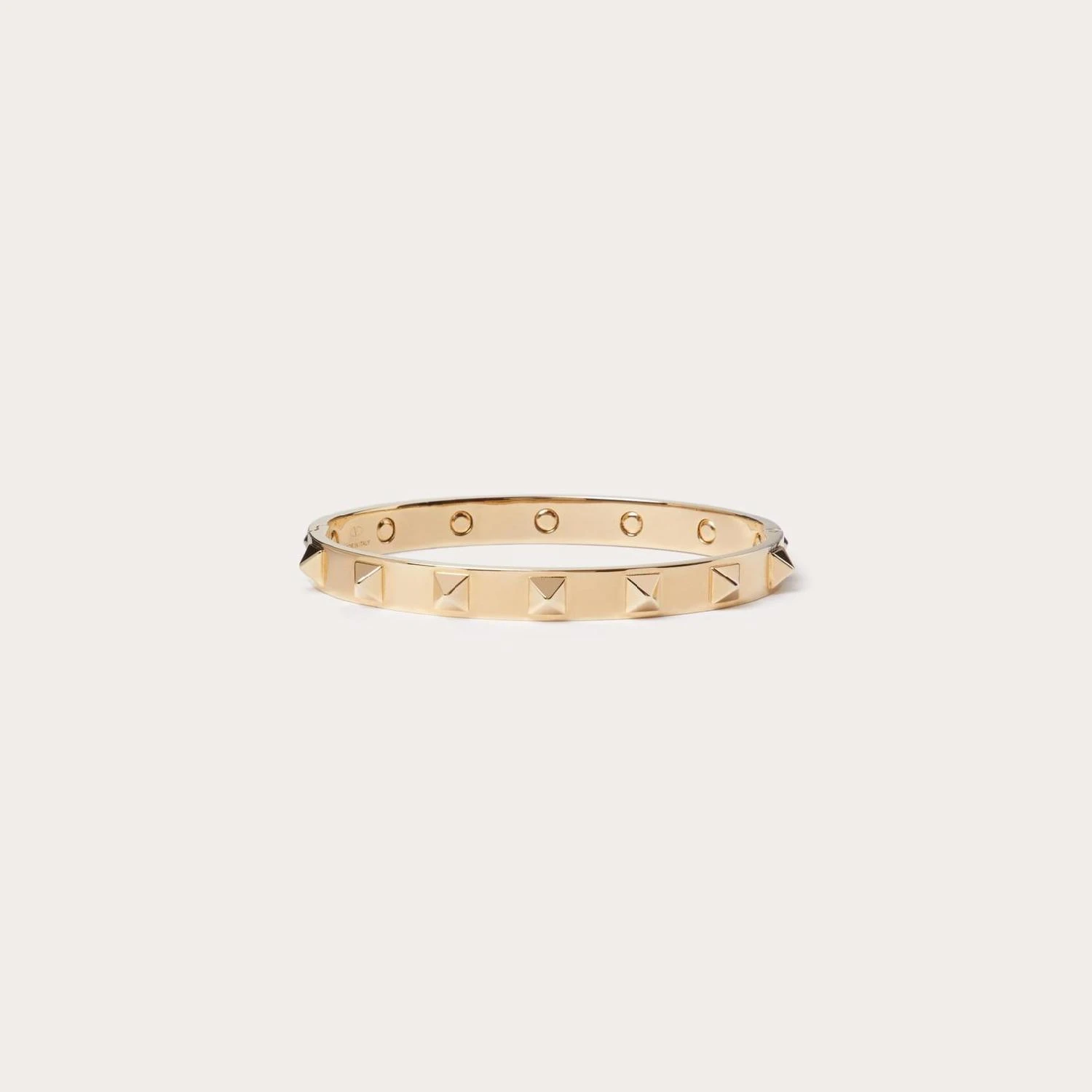 商品Valentino|【预售】 华伦天奴 25春夏 男士 手链 BRACELET RIGIDE ROCKSTUD EN MÉTAL 4Y2J0P56MET_CS4 ,价格¥4246,第1张图片