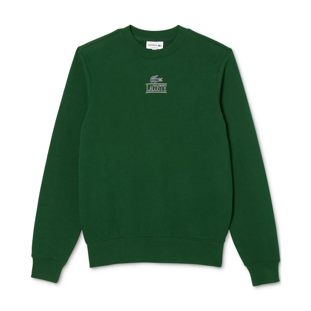 商品Lacoste|Men's Classic Fit Logo Graphic Crewneck Sweatshirt,价格¥1093,第1张图片