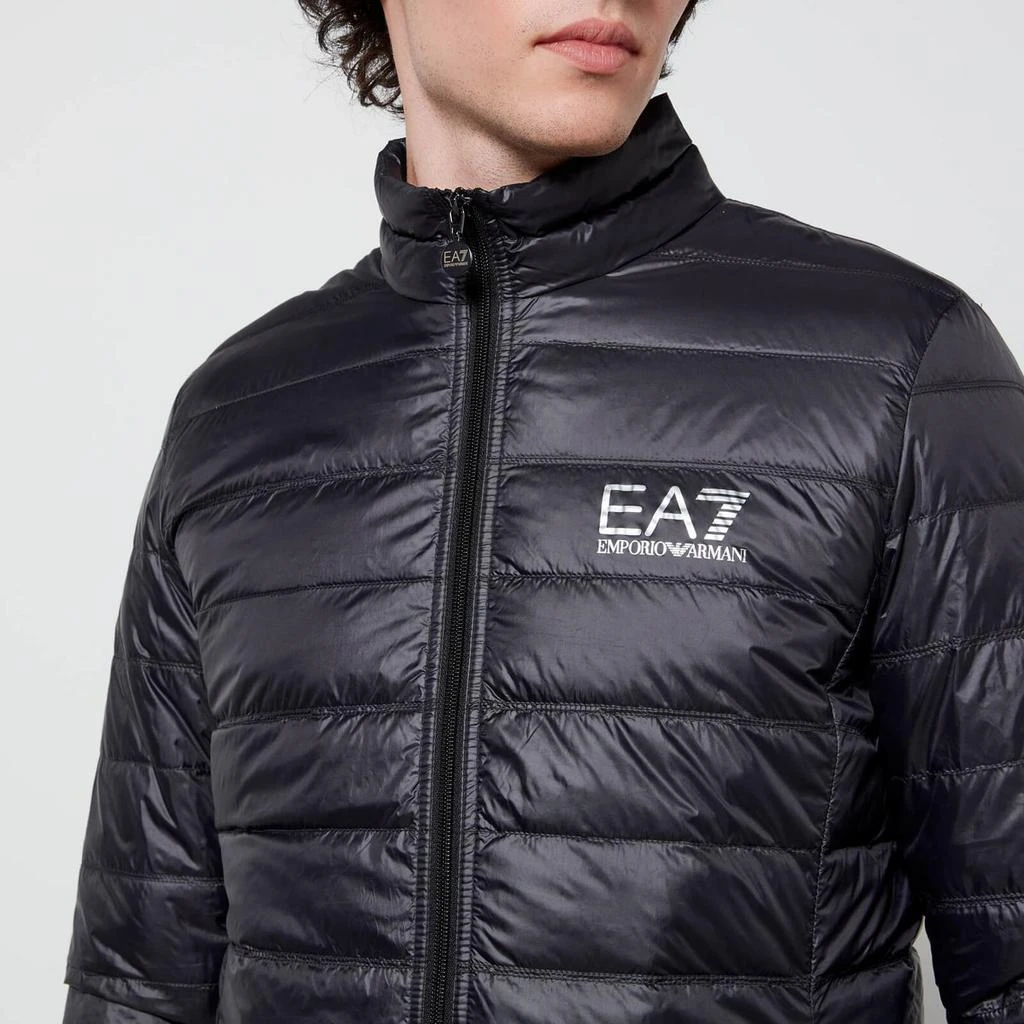 商品EA7|EA7 Men's Core Identity Lightweight Packable Jacket - Black,价格¥774,第4张图片详细描述