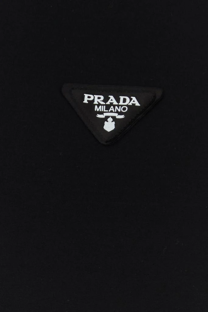 商品Prada|Black cotton blend padded jacket,价格¥19260,第2张图片详细描述
