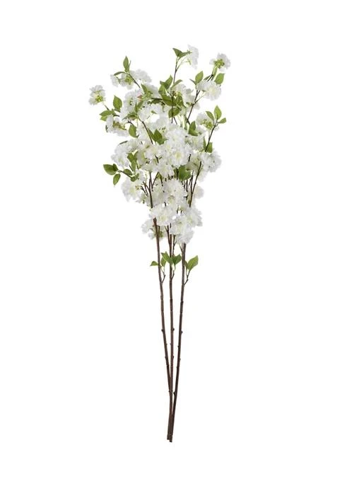 商品Vickerman|Cream Cherry Blossom Spray - Set of 3,价格¥398,第1张图片