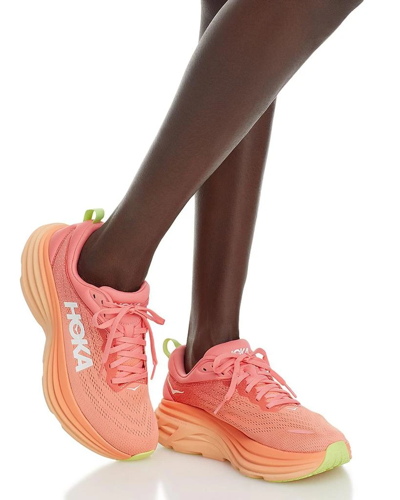 商品Hoka One One|Women's Bondi 8 Lace Up Sneakers,价格¥987,第2张图片详细描述