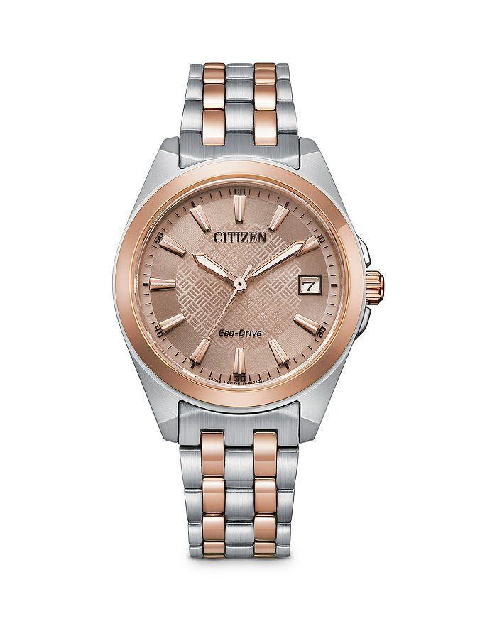 商品Citizen|Women's Two-Tone Stainless Steel Bracelet Watch, 33mm,价格¥2487,第1张图片