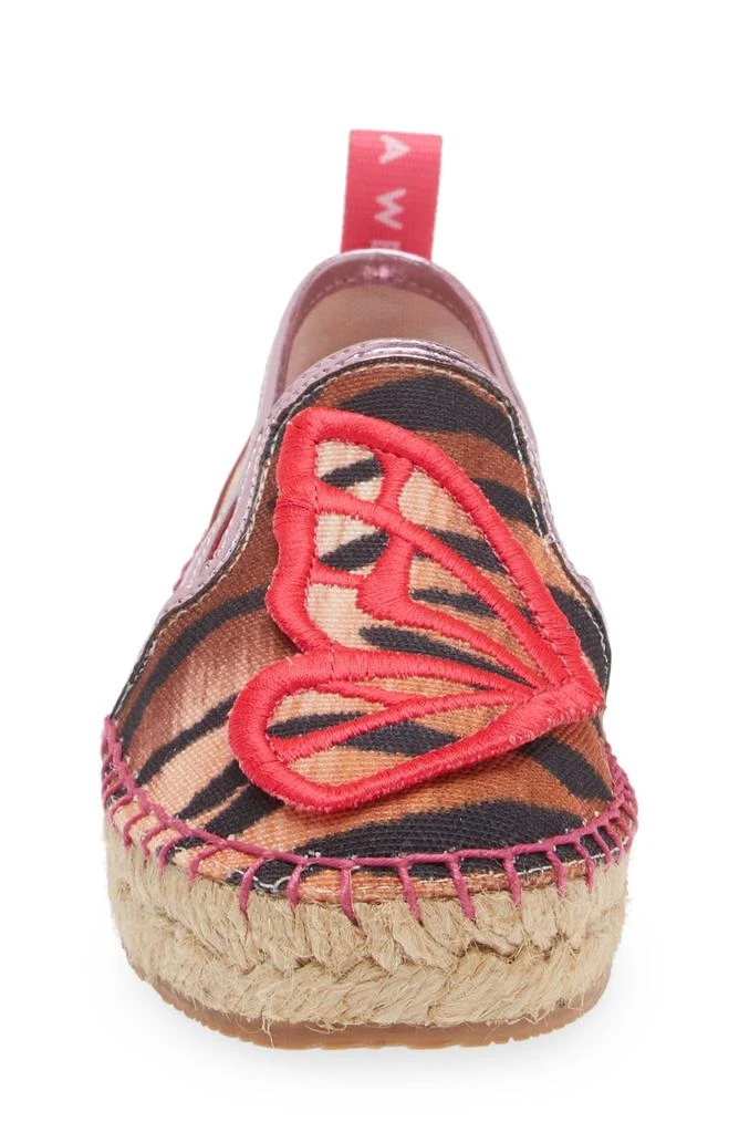 商品Sophia Webster|Kids' Butterfly Espadrille Flat,价格¥292,第3张图片详细描述