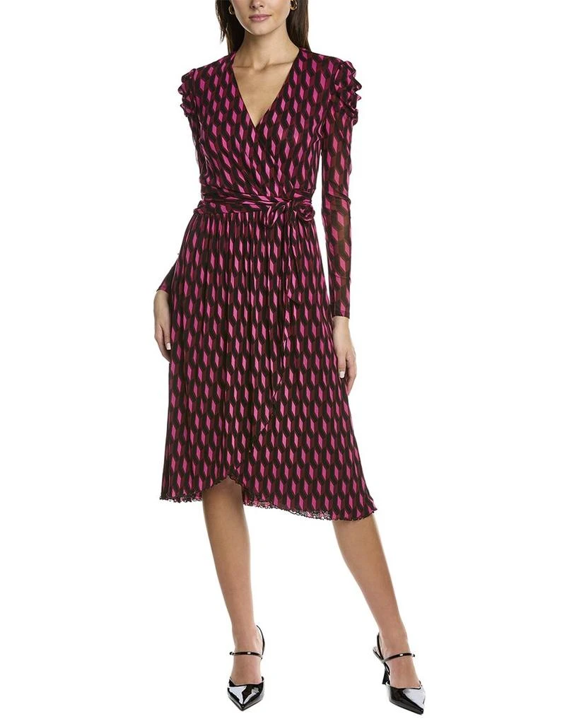 商品Diane von Furstenberg|Diane von Furstenberg Silvie Wrap Dress,价格¥881,第1张图片