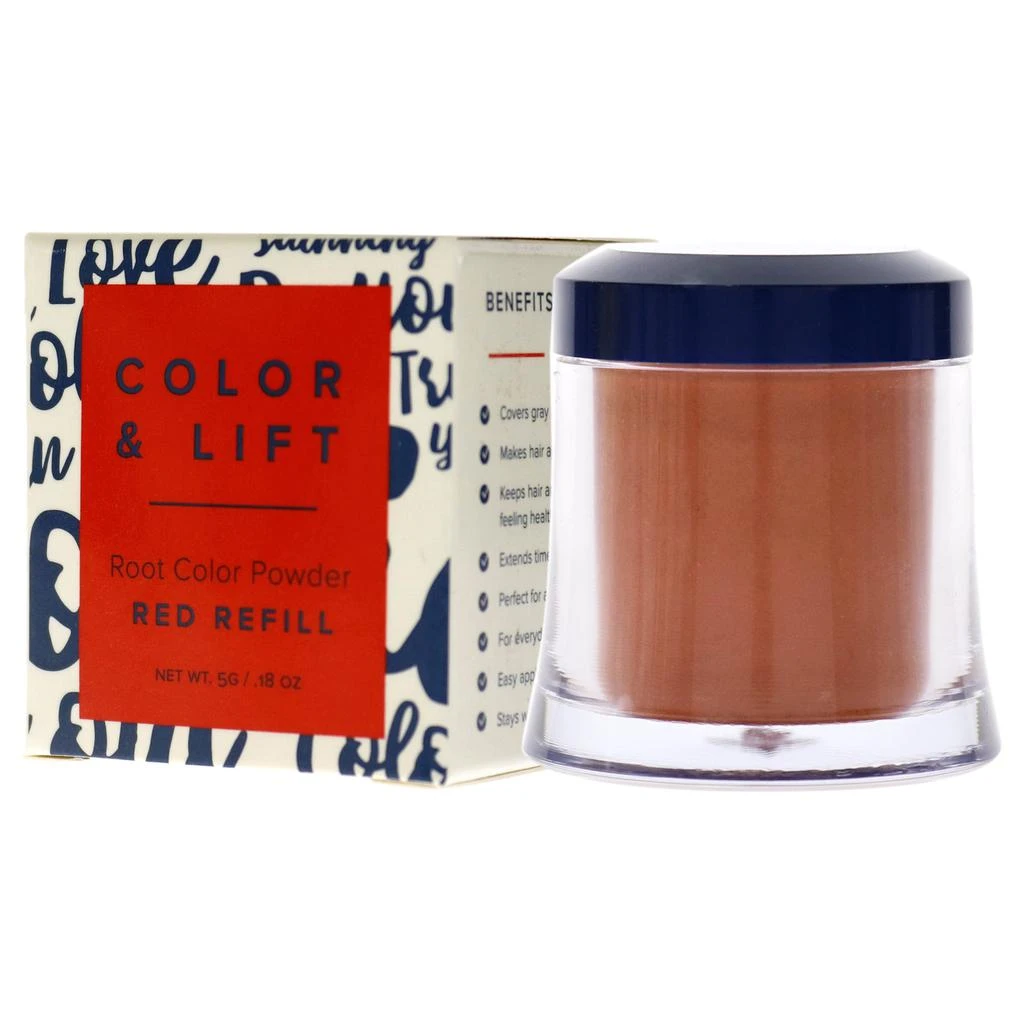 商品Truhair|Color and Lift Root Color Powder - Red by  for Unisex - 0.18 oz Hair Color (Refill),价格¥207,第4张图片详细描述