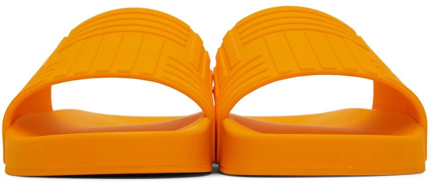 商品Bottega Veneta|Orange Slider Sandals,价格¥3899,第2张图片详细描述