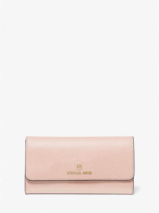 商品Michael Kors|Large Pebbled Leather Tri-Fold Wallet,价格¥1137,第1张图片