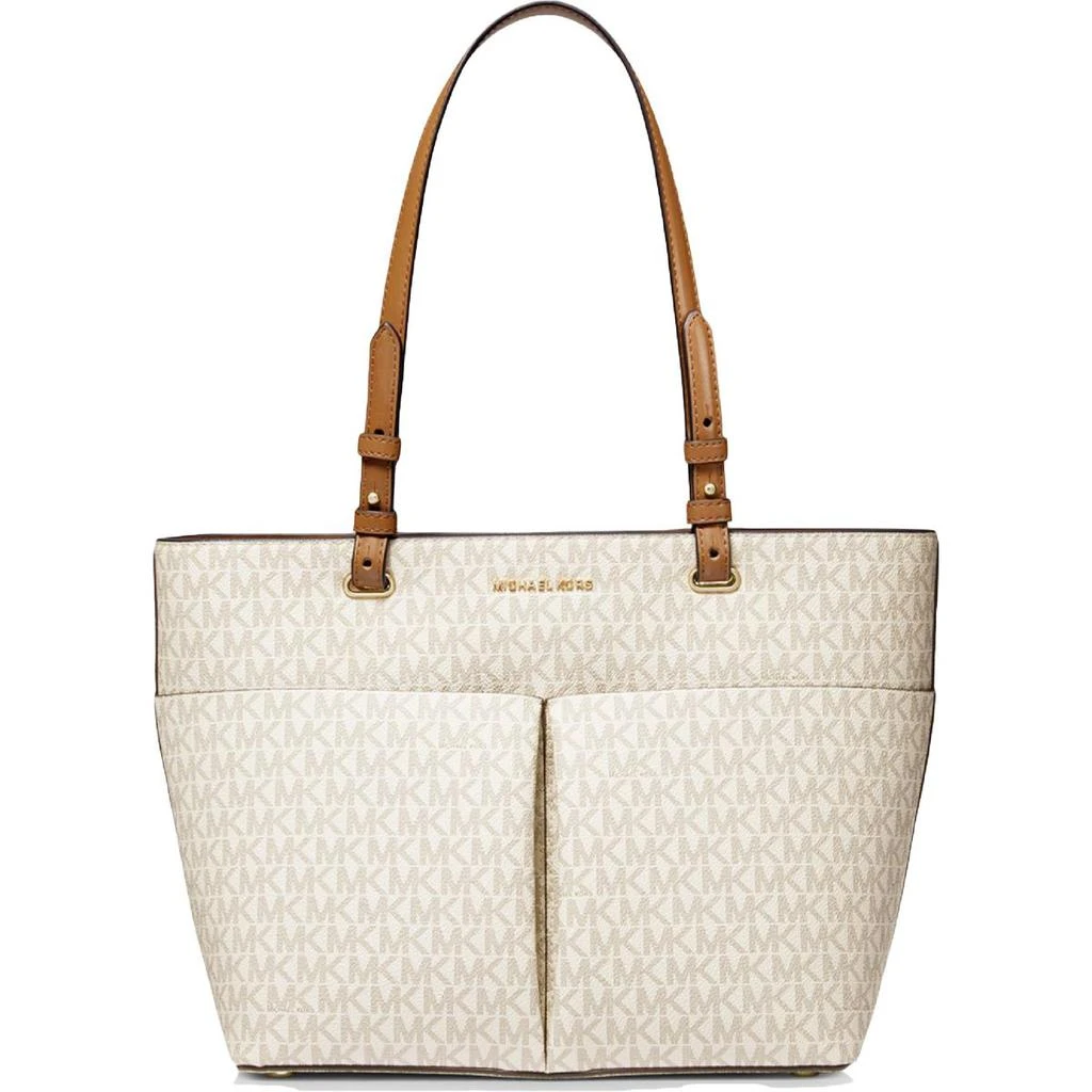 商品Michael Kors|MICHAEL Michael Kors Bedford Women's Coated Canvas Signature Medium Tote Handbag,价格¥744,第1张图片