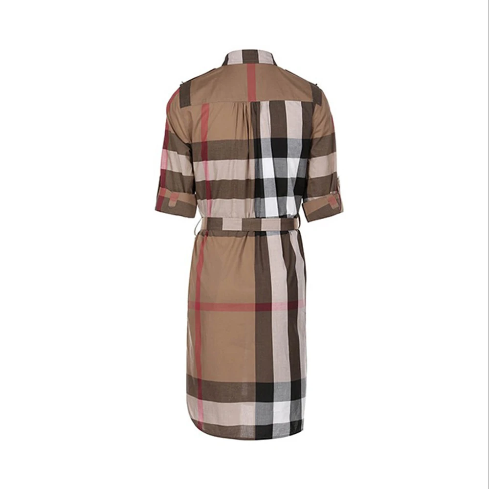 BURBERRY 格纹女士连衣裙 8027708 商品