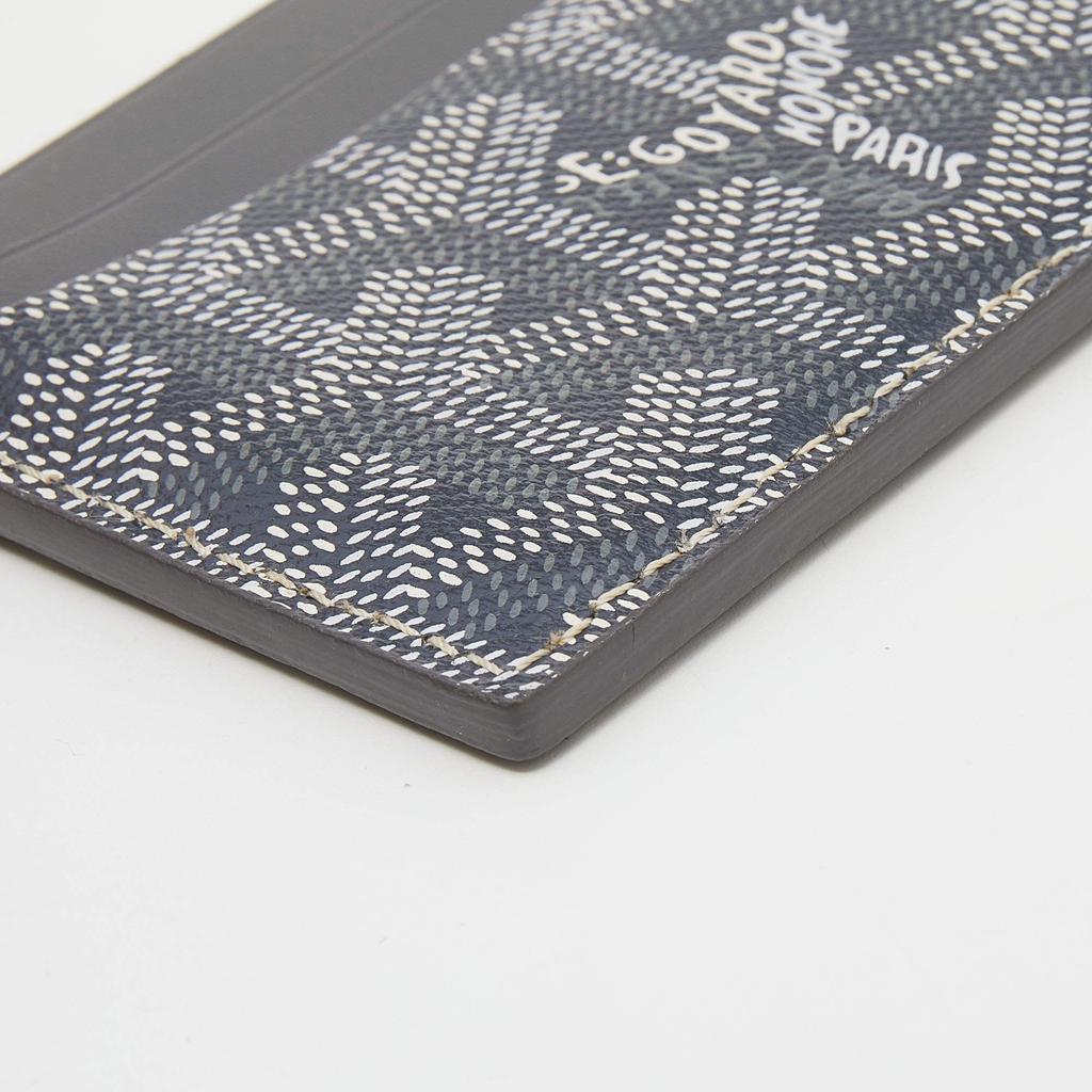 Goyard Grey Goyardine Coated Canvas and Leather Saint Sulpice Card Holder商品第10张图片规格展示