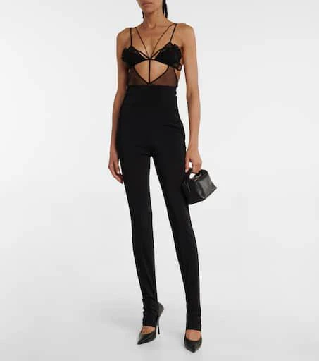 商品Nensi Dojaka|Crêpe high-rise skinny pants,价格¥5458,第2张图片详细描述