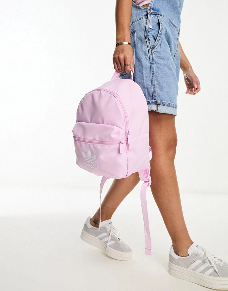 商品Adidas|adidas Originals trefoil backpack in pink,价格¥225,第3张图片详细描述