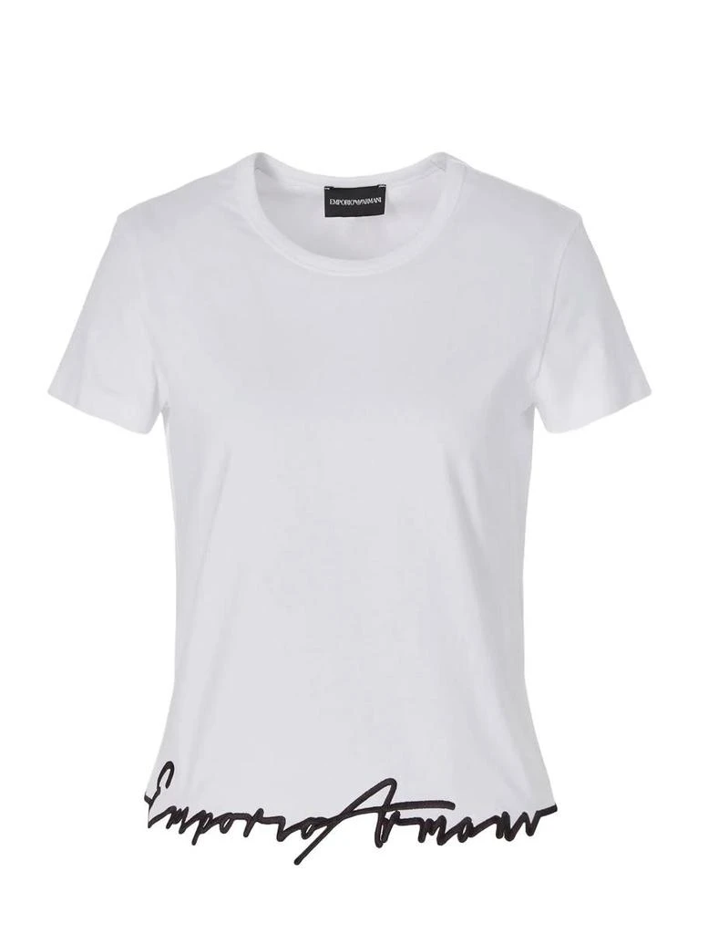 商品Emporio Armani|Emporio Armani T-shirts and Polos White,价格¥1103,第1张图片