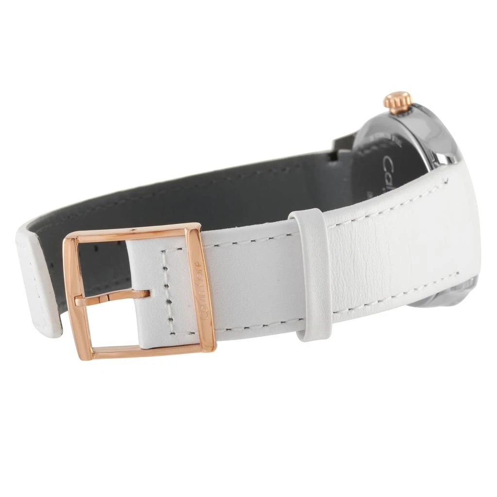 商品Calvin Klein|Calvin Klein Bold White Watch K5A31BLG,价格¥486,第3张图片详细描述