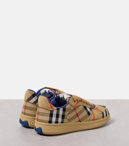 商品Burberry|Burberry Check帆布运动鞋,价格¥5210,第2张图片详细描述