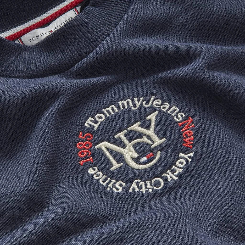 商品Tommy Hilfiger|Tommy Hilfiger Girls’ Timeless Organic Cotton-Blend Jersey Jumper,价格¥115,第3张图片详细描述