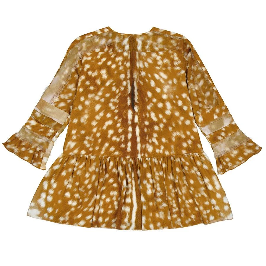 商品Burberry|Girls Tyra-print Long-sleeve Dress,价格¥1104,第2张图片详细描述