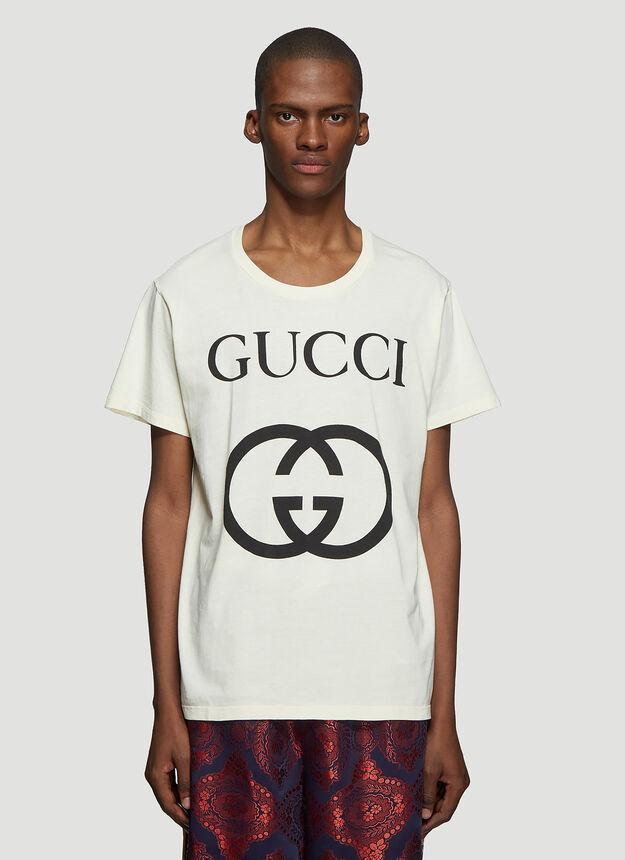 商品Gucci|Logo T-Shirt in White,价格¥3755,第1张图片